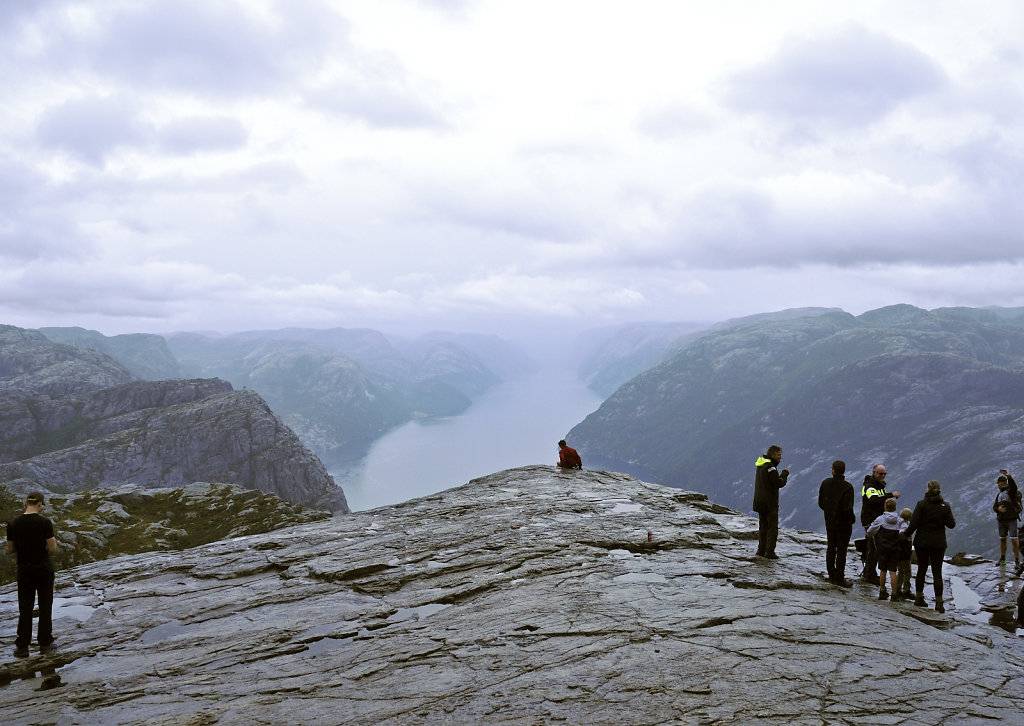 norwegen (15) -  preikestolen 