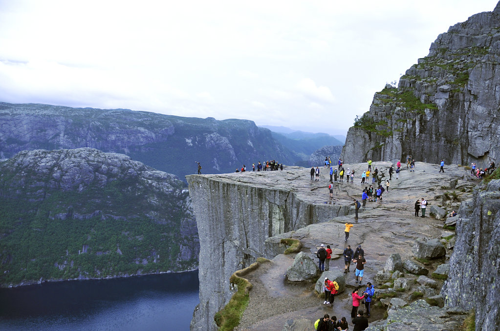 norwegen (19) -  preikestolen 