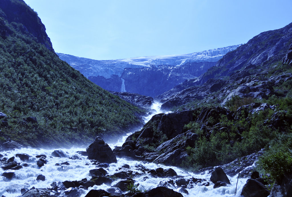 norwegen (38)  - aufstieg zum buarbreen