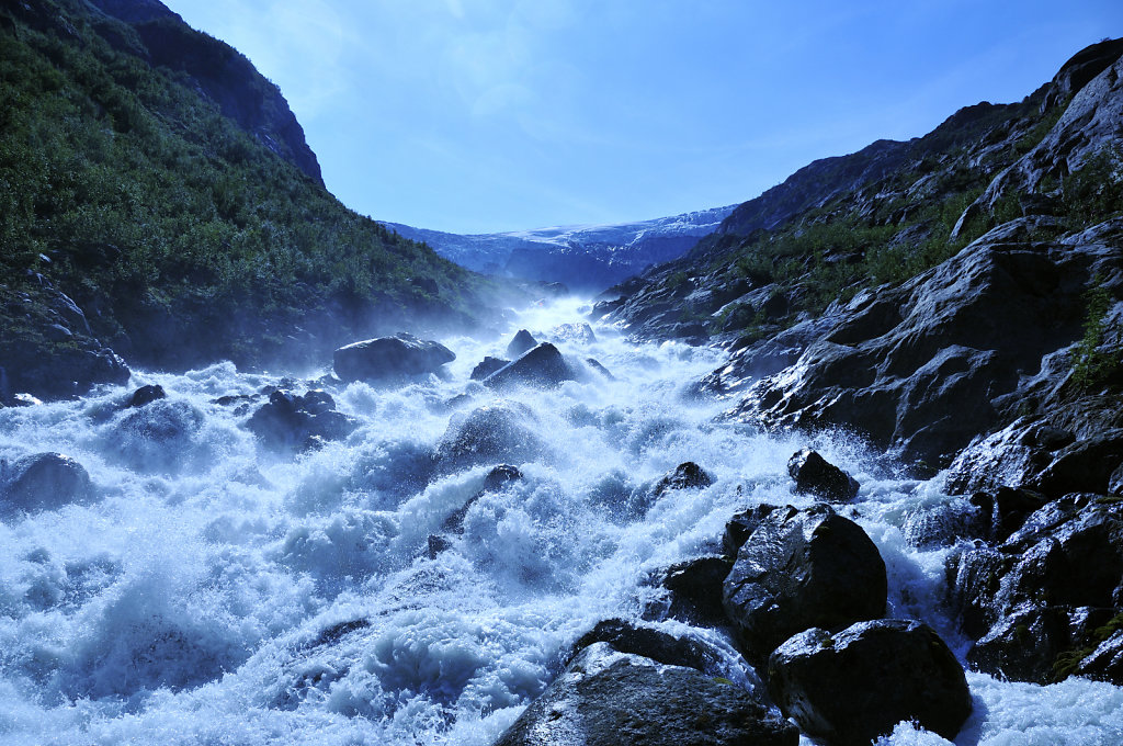 norwegen (40)  - aufstieg zum buarbreen