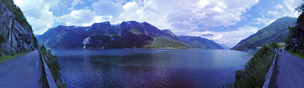 norwegen (45)  -  bei tysedal – teilpanorama 180°