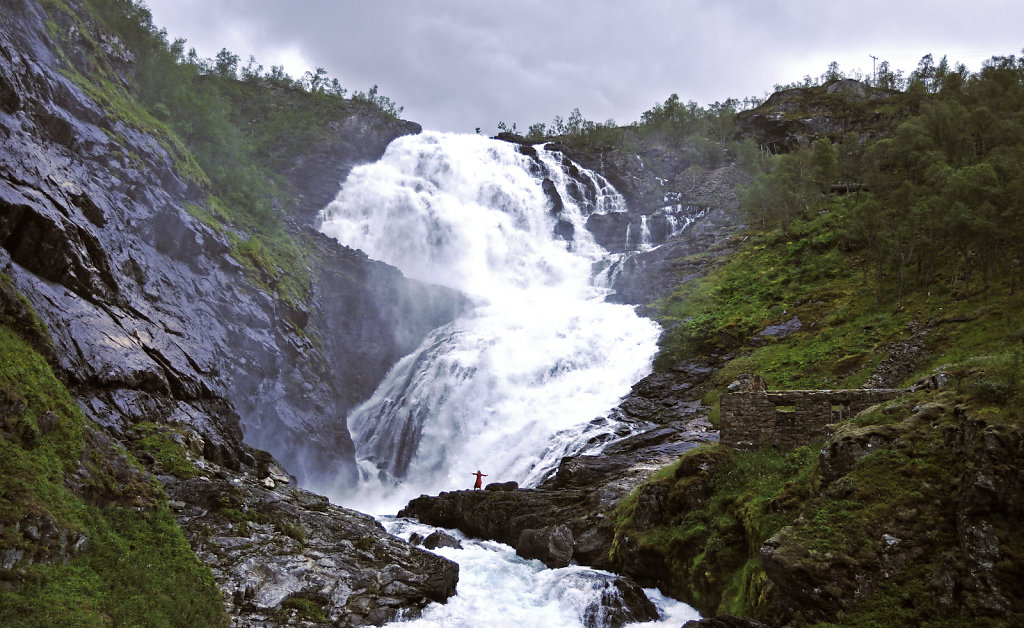 norwegen (58)  - auf der fläm bahn