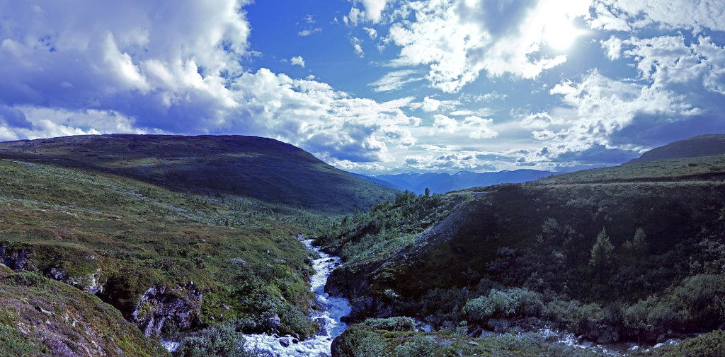 norwegen (70)  - snovegen - teilpanorama teil 2