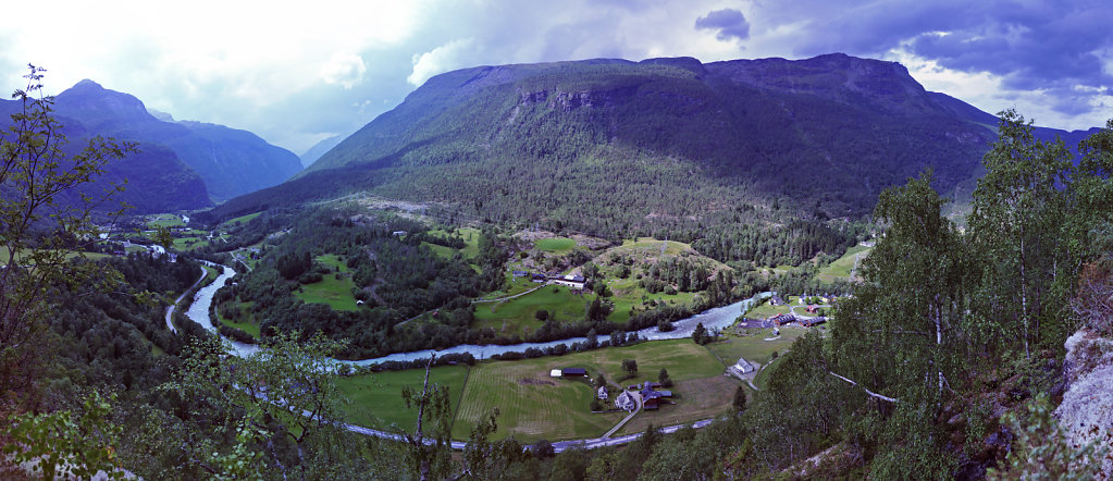 norwegen (80)  - auf der 55 - teilpanorama