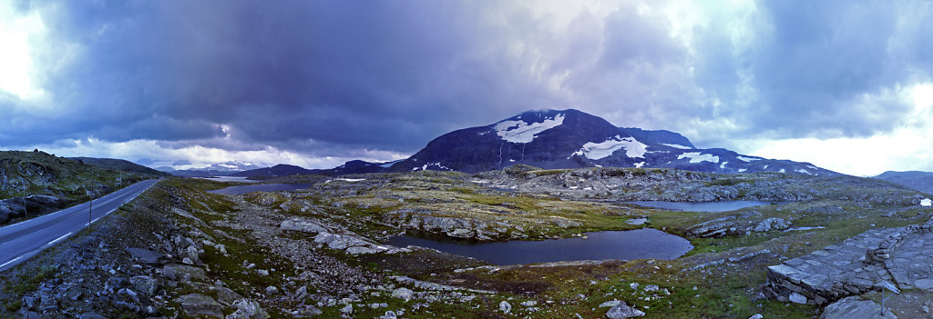 norwegen (90)  - unterwegs auf der 55 - teilpanorama teil 4