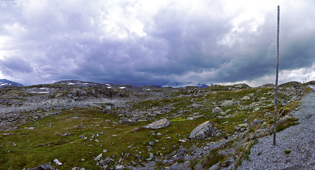 norwegen (95)  - unterwegs auf der 55 - teilpanorama teil 6