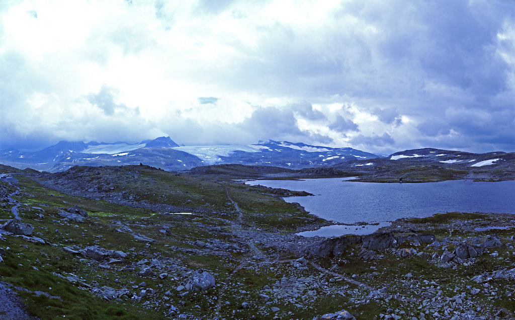 norwegen (92)  - unterwegs auf der 55 - teilpanorama teil 5