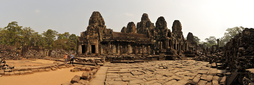 kambodscha - tempel von angkor - angkor thom - bayon (25) - teil