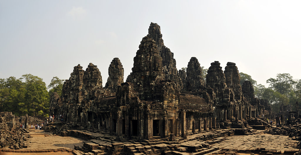 kambodscha - tempel von angkor - angkor thom - bayon (28) - teil