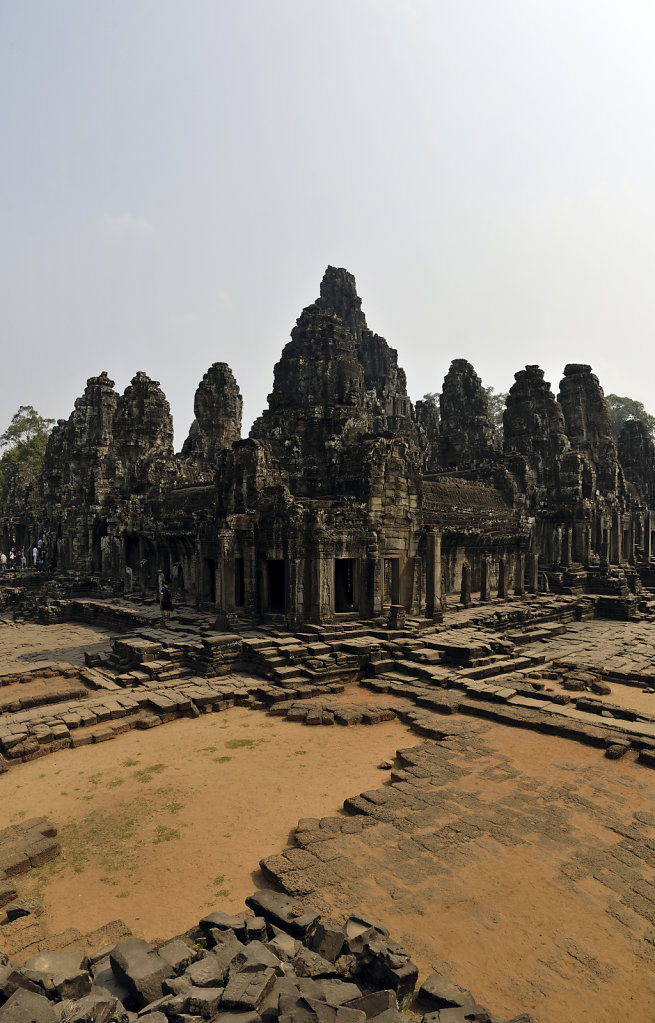 kambodscha - tempel von angkor - angkor thom - bayon (29) - teil