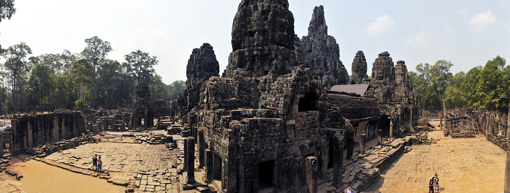 kambodscha - tempel von angkor - angkor thom - bayon (48) - teil