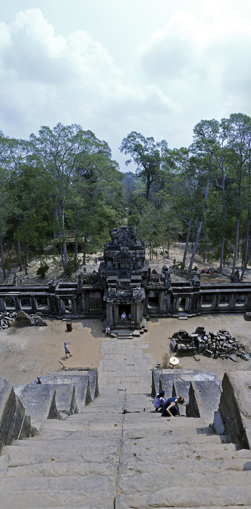 kambodscha - tempel von anghor - ta keo (14) - teilpanorama teil