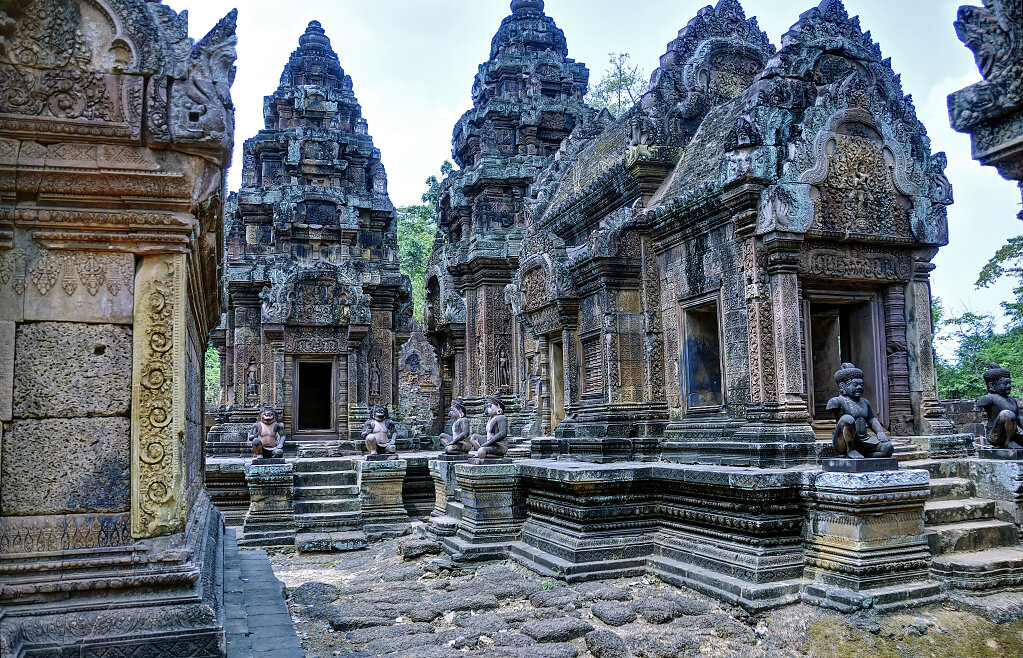 kambodscha - tempel von anghor -  banteay srei (19)