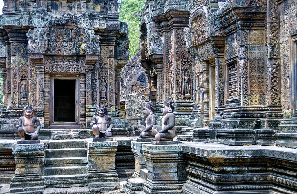 kambodscha - tempel von anghor -  banteay srei (23)