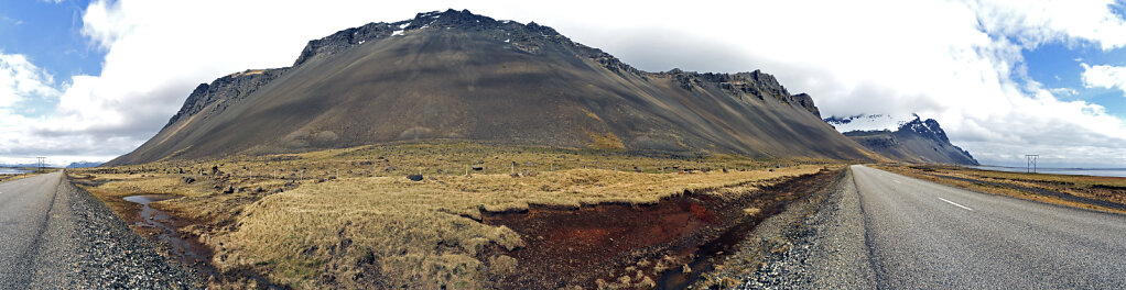 island – hinter höfn (05) teilpanorama