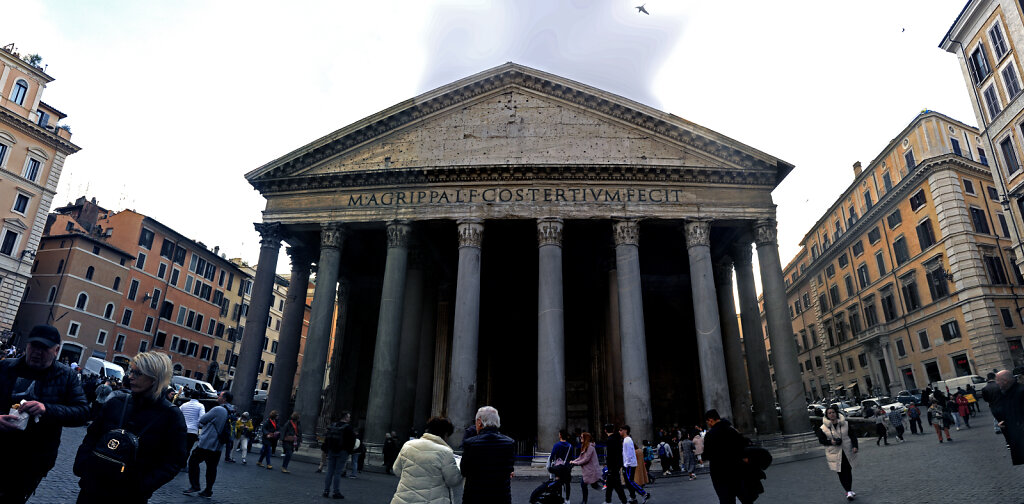 rom 2023 -  pantheon - (12) – teilpanorama 